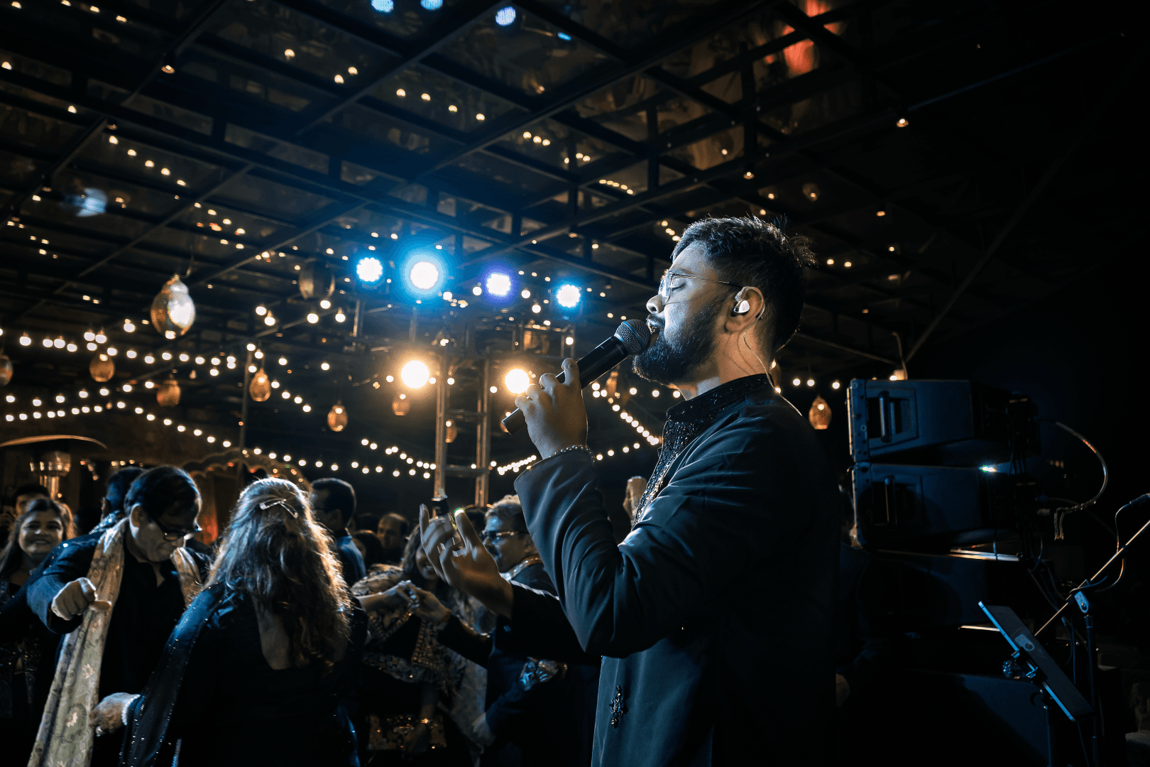 Audience engagement shot